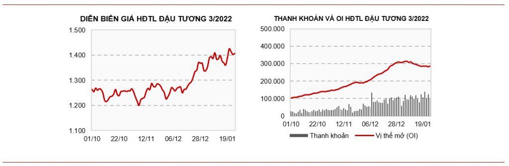 Diễn biến giá đậu tương | Saigon Futures